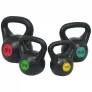BalanceFrom Wide Grip Kettlebell Exercise Fitness 50 lb. Weight Set