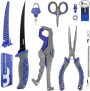Booms 8pcs Saltwater Fishing Tool Kit