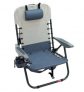 Camp & Go 4-Position Lace-up Suspension Backpack Camping Chair