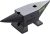 Cast Steel Single Horn Anvil 22 Lbs.
