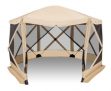Costway 6-Sided Pop-up Screen House Tent