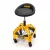 DEWALT Adjustable 26.75 in. Creeper Shop Stool with Casters