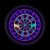 EastPoint Blacklight Dart Board