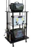 Fishing Gear Rod and Tackle Storage Cart