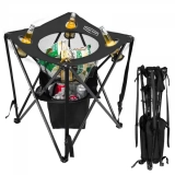 Foldable Party Table w/ Cup Holders