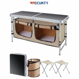 Folding Camping Table Set