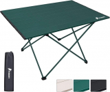 Folding Camping Table with Aluminum Tabletop