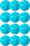 Franklin Sports X-26 Indoor Pickleballs- 12 Pack