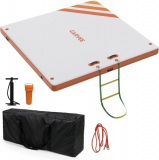 Garvee Inflatable Floating Dock Platform Island Raft