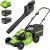 Greenworks 80V 21″ Mower & 500 CFM Blower Combo