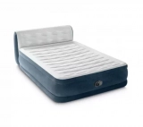 Intex 18″ Pillow Top Air Mattress with Headboard – Queen Size
