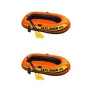 Intex Explorer 300 Inflatable Fishing 3 Person Raft Boat with Oars