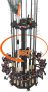 KEXMO Fishing Rod Holder Pole Rack with Wheels