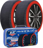 K&K Large Automotive Snow Socks for Tires