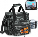 KastKing BaitSpace Fishing Tackle Bag With 4 Tackle Boxes