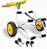 Kayak Cart U-Shape Dolly with Straps