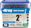 Kreg Stainless Steel Deck Screws 700ct