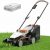 Litheli Cordless Lawn Mower 13 Inch