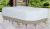 Medium 105 in. Rectangle Patio Table/Chairs Cover