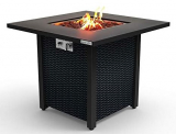 Metal 28″ Propane Fire Pit Table