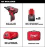 Milwaukee Brushed Battery Operated Screwdriver Kit