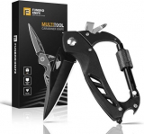 Multitool Carabiner with Pocket Knife