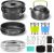 Odoland 15-Piece Camping Cookware Set