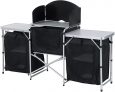 Outsunny Camping Kitchen Table and Cook Station