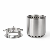 Ozark Trail 7”D Stainless Steel Wood-burning Firepit