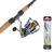 Pflueger President Spinning Combo with Bait Pack