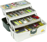 Plano 3-Tray Tackle Box with Dual Top Access