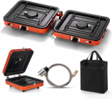 Portable 2 Burner Camping Stove