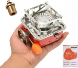 QUALIALL Single Burner Portable Foldable Camping Stove
