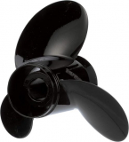 Quicksilver Black Diamond 3-Blade Aluminum Propeller for Mercury and MerCruiser Engines