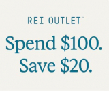 REI Members Save $20 on Orders $100+