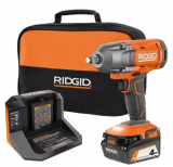 Ridgid 18V Cordless 1/2” Impact Wrench Kit