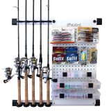 Rod and Tackle Storage Wall Rod Rack
