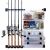 Rod and Tackle Storage Wall Rod Rack