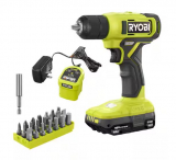 Ryobi ONE+ 18V Cordless 3/8″ Drill/Driver Kit w/ 1.5 Ah Battery & Charger