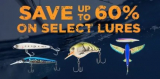 Save up to 60% off Lures at TackleDirect