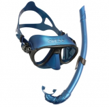 Scuba and Free Diving Mask and Foldable Snorkel Set Combo