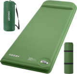 Self-Inflating Sleeping Pad with Built-in Foot Pump