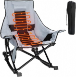 Slendor Oversized Heated Rocking Camping Chair