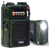 Solar Emergency Radio with 4000mAh Power Bank