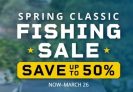 Spring Classic Fishing Sale