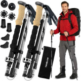 Trekology Trek-Z Collapsible Hiking & Trekking Pole Set