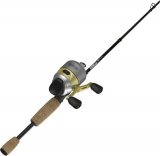 Zebco 33 Spincast Reel and 2-Piece Fishing Rod Combo