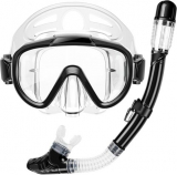 Zipoute Snorkel Dry Top Snorkeling Set